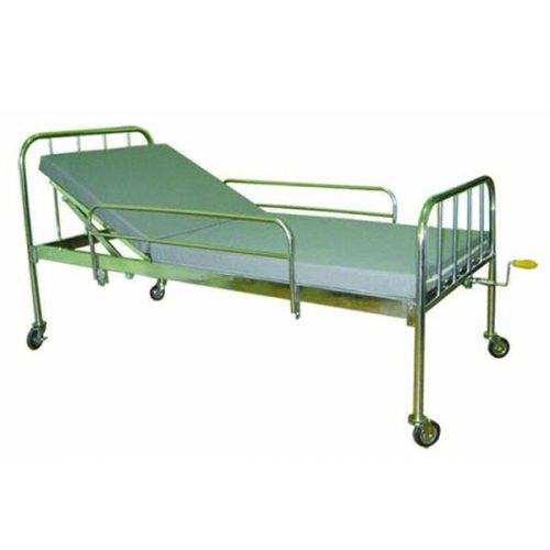 Giường bệnh nhân inox 1 tay quay