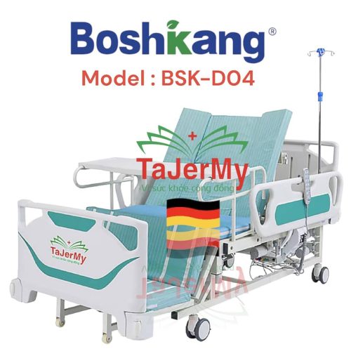 Giường Bệnh Nhân Điều Khiển Điện Đa Chức Năng Cao Cấp Model BSK-D04 (TJM-GD11 NEW)